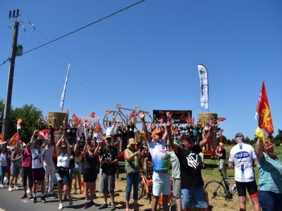 Près de 2 000 personnes étaient à Trungy, au fan-club de Kévin Vauquelin.