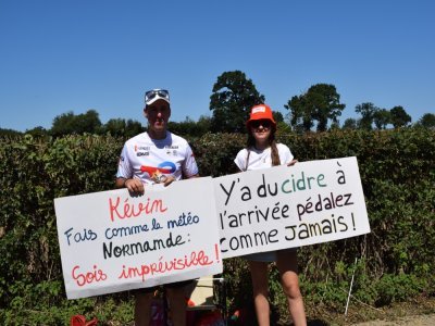 Sur le bord de la route, on a croisé de nombreuses propositions originales.