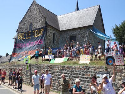 Les spectateurs normands ont mis le paquet côté décoration.