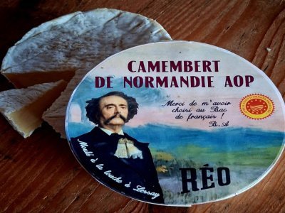 Le camembert de Normandie AOP : "Merci de m'avoir choisi au bac de français !" - Mairie de Lessay