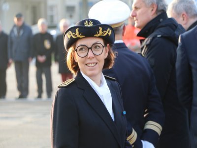 Elsa Pepin, sous-préfète du Havre, est élevée au grade de chevalier tout comme son prédécesseur. - Célia Caradec