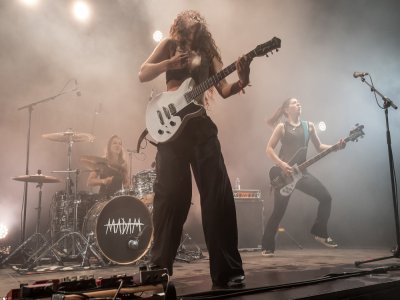 Le groupe Madam a enflammé la scène d'Art Sonic. - Stéphane Mahot