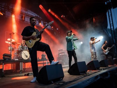 Le groupe Jahneration a répondu présent pour la 28e édition du festival Art Sonic. - Stéphane Mahot