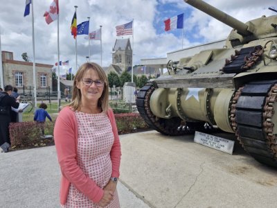 Magali Mallet directrice de l'Airborne Museum de Sainte-Mère-Eglise. - Thierry Valoi