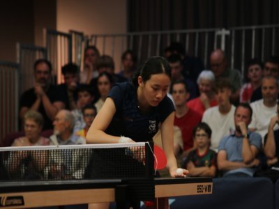 La jeune Nina Guo Zheng est licenciée à Saint-Pierre-lès-Elbeuf, en Seine-Maritime. - Simon Lebaron