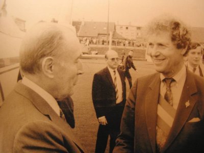Olivier Stirn et François Mitterrrand.