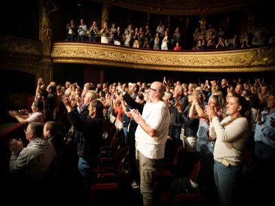 Vendredi 12 septembre, le public était présent au Tendance Session à Cherbourg. - Justine Carrère