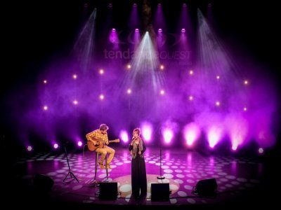 La chanteuse Zaz s'est produite sur la scène du Trident lors du Tendance Session à Cherbourg vendredi 12 septembre. - Justine Carrère