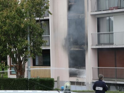 La police était sur place, une enquête va être ouverte. - Thibault Lecoq