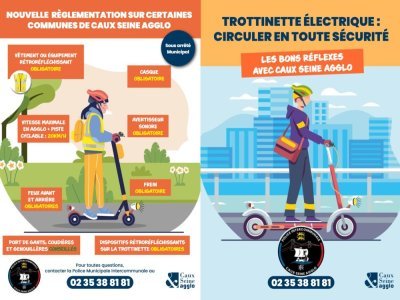 Nouvelles règles pour rouler en trottinette électrique.