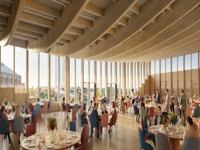 L'espace de restauration pourra accueillir jusqu'à 1 400 couverts. - AT Chain