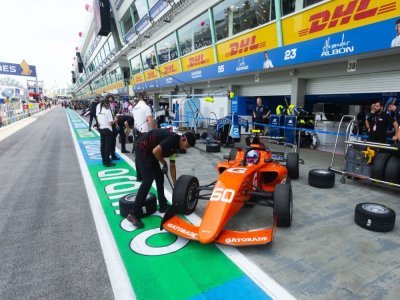 Lisa Billard a pu courir pour Gatorade en F1 Academy grâce à une Wild Card. - DR