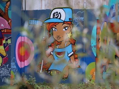 Les graffeurs investissent la rue par leur tag (signature) visible sur les voies de chemin de fer ou sur le coin d'un mur. Les graffitis peuvent véhiculer des messages de contestation, de revendication ou de propagande.