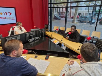 Rassoul Ndiaye a répondu aux questions de Tendance Ouest, Foot Normand et Le Courrier Cauchois. - Célia Caradec