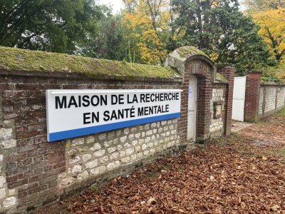 La Maison de la recherche en santé mentale est située au centre hospitalier du Rouvray, près de Rouen.