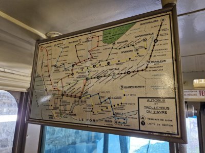 Le plan des lignes de l'époque est encore visible à bord. - Célia Caradec