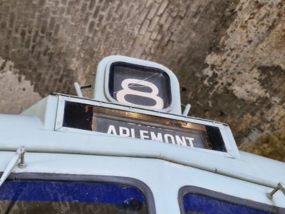 Le trolleybus circulait entre la ville haute et la ville basse du Havre. - Célia Caradec