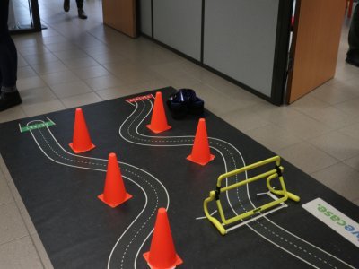 Le parcours somnolence rappelle les bonnes règles de la sécurité routière. - Lucie Peudevin