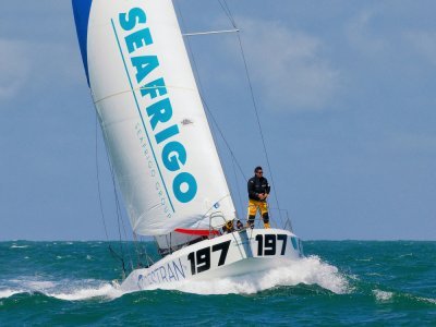 A bord du Class 40 Seafrigo Sogestran, un marin est plutôt sucré, l'autre salé… - Roland Grard
