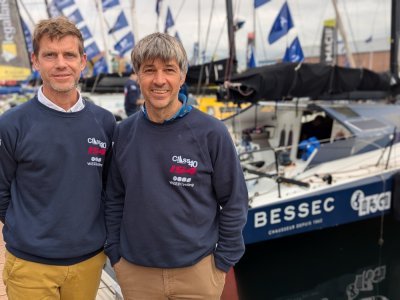 Les deux hommes espèrent bien figurer parmi les amateurs qui prennent le départ. - Célia Caradec
