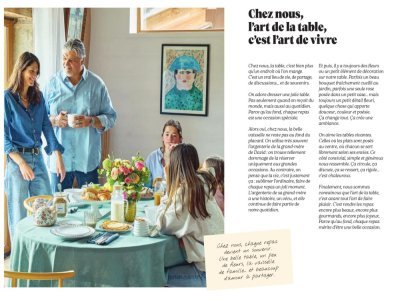 Une histoire de couple, de cuisine et de transmission. - Flammarion