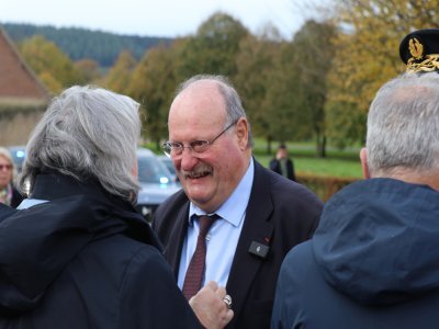 Michel Fournier, ministre délégué chargé de la Ruralité, était également dans l'Orne. - Martin Patry