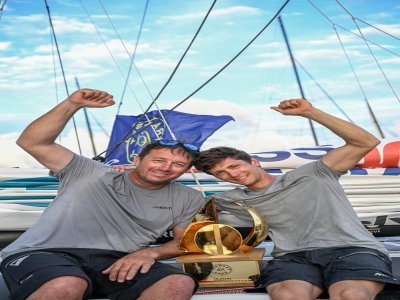 Une belle revanche pour Cédric Chateau et Guillaume Pirouelle après les déboires de l'édition 2023. - Jean-Louis Carli - Alea