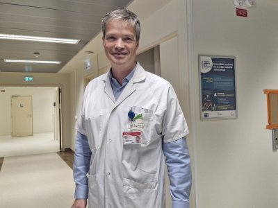 Le docteur Pierre-Gildas Guitard est anesthésiste réanimateur au CHU de Rouen. Lui et ses collègues bénéficieront bientôt d'un nouvel espace qui regroupera l'ensemble des soins critiques. - Justine Carrère