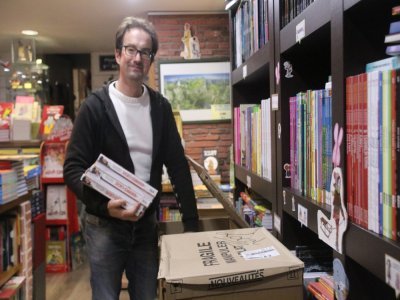 Moins d'un mois avant Noël, c'est le grand déballage des nouveautés pour la librairie BD Art.