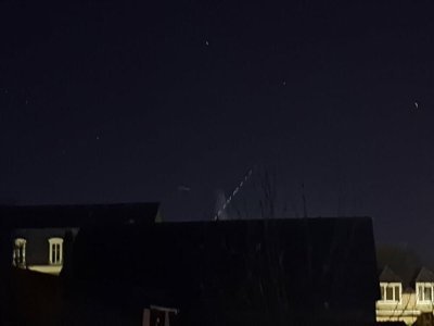 Ici, la ligne observée à Saint-Lô, dans la Manche, malgré la pollution lumineuse, le 25 novembre. - Alain Duval