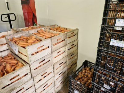 Les légumes viennent au maximum de producteurs locaux. - Thibault Lecoq