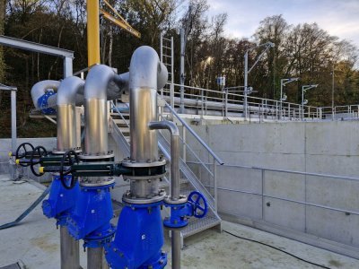 La station d'Yport représente un investissement de 13,5 millions d'euros. - Gilles Anthoine