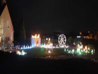 L'année dernière (photo) a rassemblé 800 visiteurs, dont 150 sur une même journée. Le portail est laissé ouvert pour permettre aux personnes de venir découvrir cette création, qu'importe la journée. - Yves Lebourgeois