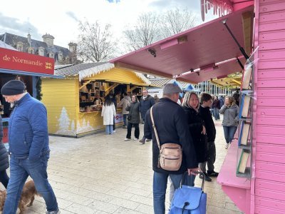 Le marché de Noël de Caen reste le plus grand de l'agglomération. - Lilian Fermin