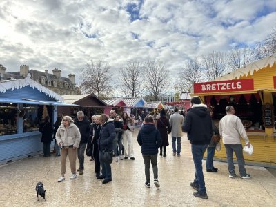 Le marché de Noël de Caen reste le plus grand de l'agglomération.
