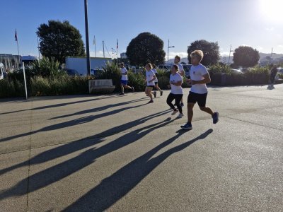 Les skippeurs sont testés sur leur cardio, avant de prendre la mer. - Julien Rojo