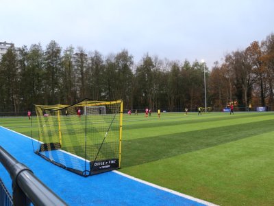 Le terrain de football Salomon situé dans les Hauts-de-Rouen a été inauguré mercredi 3 décembre.