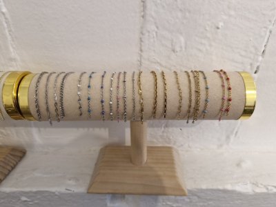 Pour ceux et celles qui perdent toujours leurs bracelets. - Justine Carrère