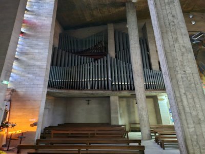 L'orgue de Valognes a été inauguré en 1969. C'est le quatrième orgue de l'église Saint-Malo. - Julien Rojo