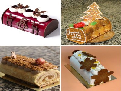 "Mon Beau Sapin", "La Croquembouche", "La Tatin" et "La Pain d'&eacute;pices". - Droits R&eacute;serv&eacute;s