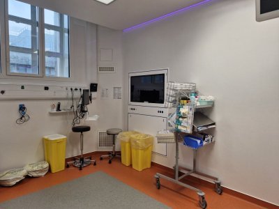 Ces images peuvent &ecirc;tre diffus&eacute;es sur plusieurs &eacute;crans et aussi vers d'autres &eacute;tablissements de sant&eacute;, pour la formation des internes ou les avis m&eacute;dicaux externes. - Thibault Lecoq