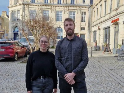 Oc&eacute;ane Bouju et Gautier Lebreton sont membres de l'association BPM Room. - Martin Patry