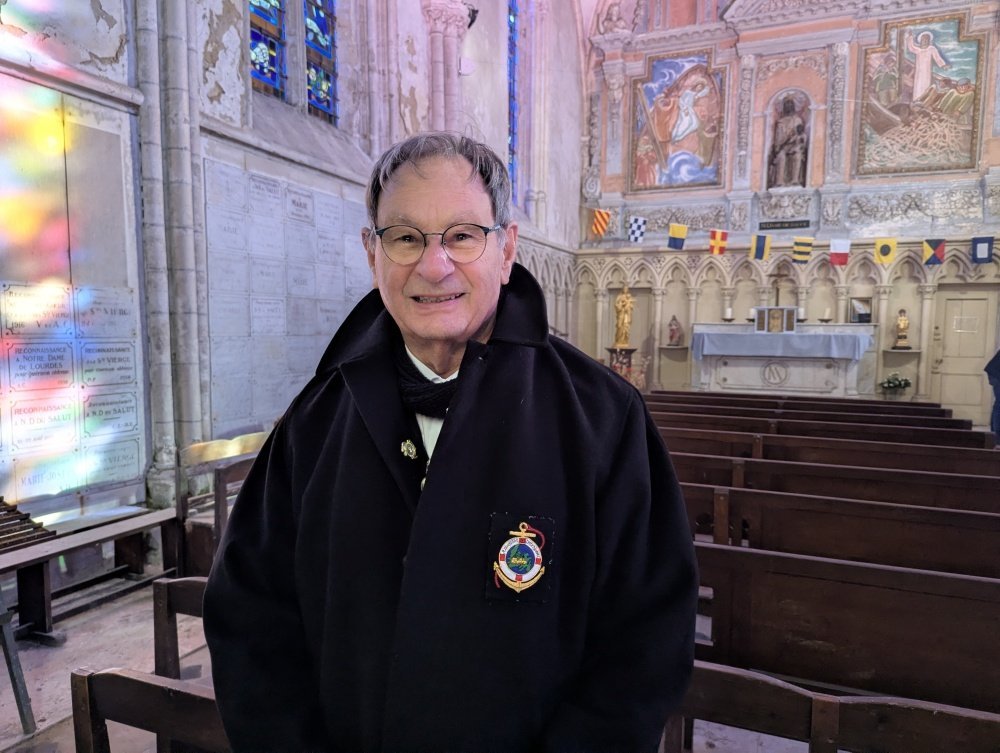 Daniel Savoye, pr&eacute;sident de l'Association des Terres-Neuvas de F&eacute;camp, est heureux de voir enfin les travaux d&eacute;buter.