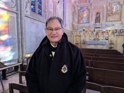 Daniel Savoye, pr&eacute;sident de l'Association des Terres-Neuvas de F&eacute;camp, est heureux de voir enfin les travaux d&eacute;buter. - C&eacute;lia Caradec