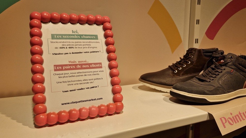 Les chaussures d'occasion ou de seconde main, sont moins cher que les mod&egrave;les neufs.