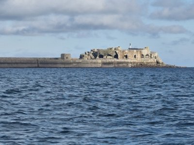 Le fort de l'Est a &eacute;t&eacute; sabot&eacute; par l'arm&eacute;e fran&ccedil;aise en 1940, pour &eacute;viter de tomber aux mains de l'occupant. - Julien Rojo