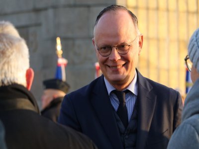 Edouard Philippe, ici en janvier 2025, se pr&eacute;sente &agrave; sa succession. - C&eacute;lia Caradec