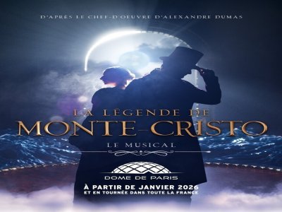 Philippine Lavrey donnera la r&eacute;plique au chanteur suisse Gjon's Tears, dans "La l&eacute;gende de Monte-Cristo". - Le comte de Monte Cristo