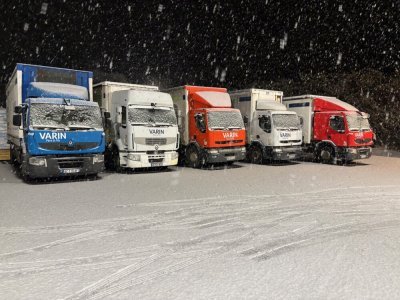 Un dr&ocirc;le de spectacle sous la neige&nbsp;! - Boris Varin &agrave; Villedieu-les-Po&ecirc;les