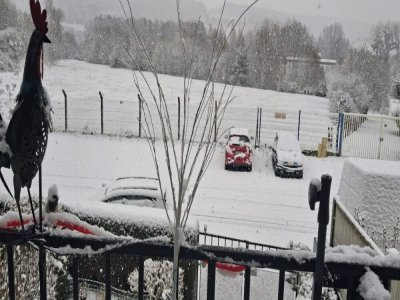 Tous nos jardins normands ont des airs de f&eacute;erie ce matin. - Isabelle Beaumesnil &agrave; Pontchardon